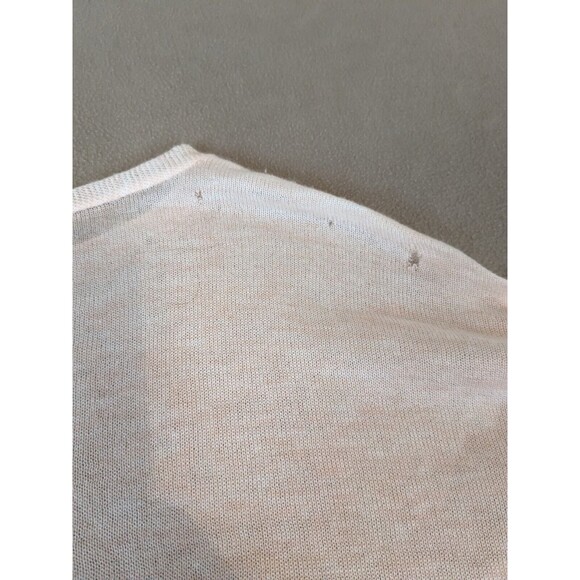 Eileen Fisher Womens Knit Top Size M Peach Light Orange Thin Lightweight Hi Lo - Picture 11 of 11